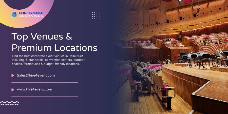  Where to Host a Corporate Event in Delhi - Top Venues & Premium Locations